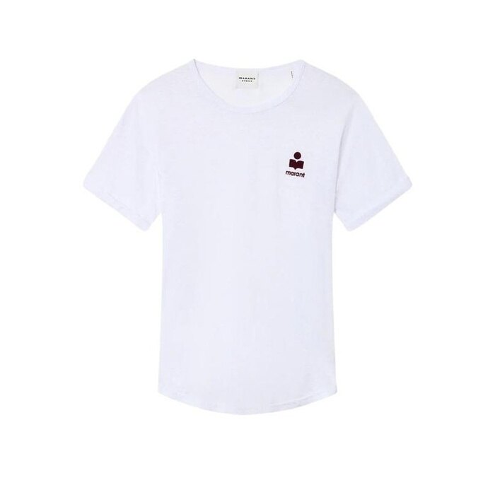 이자벨마랑 KOLDIA 리넨 로고 티셔츠 TS0315FA A1N09E 20WH - Isabel Marant