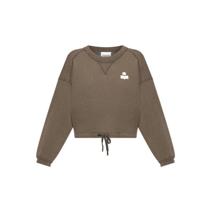 이자벨마랑 MARGO 마고 크롭 스?셔츠 SW0005FA C3M07E DBEC - Isabel Marant