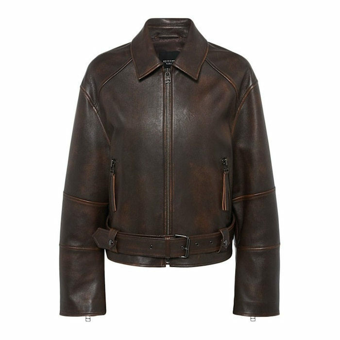 라프리마 막스마라 EGIZIO 레더 자켓 25446011600 002 - Max Mara