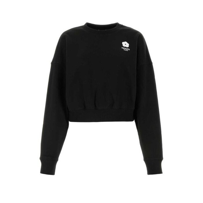 겐조 보크 20 플라워 자수 크롭 맨투맨 FE6 2SW166 4MI 99J - Kenzo