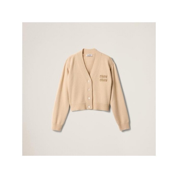 라프리마 미우미우 캐시미어 가디건 MMF702 1583 F0627 - Miu Miu