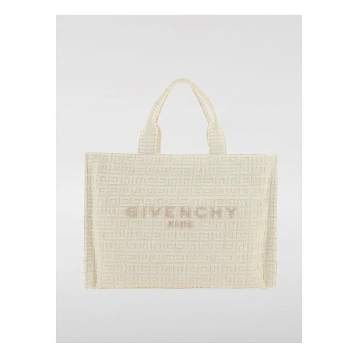 지방시 4G 테리 코튼 미디엄 토트백 BB50ZVB24E 105 - Givenchy