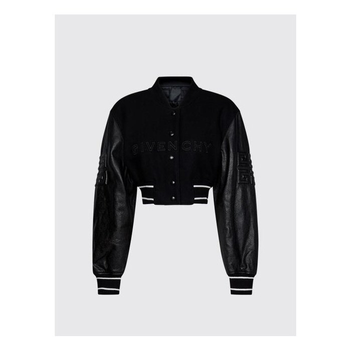 지방시 크롭 바시티 자켓 BW00CQ611N 004 - Givenchy