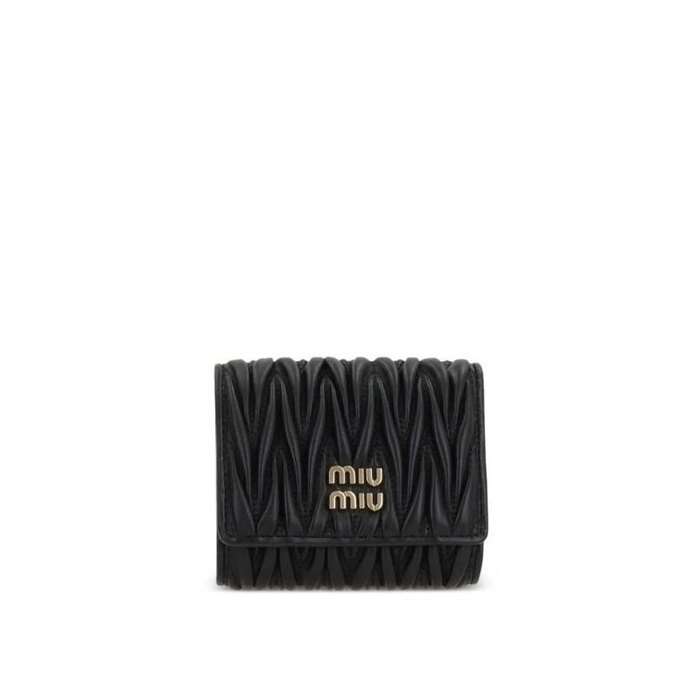 미우미우 스몰 마테라쎄 나파 가죽 지갑 5MH033 AFPP F0002 - Miu Miu