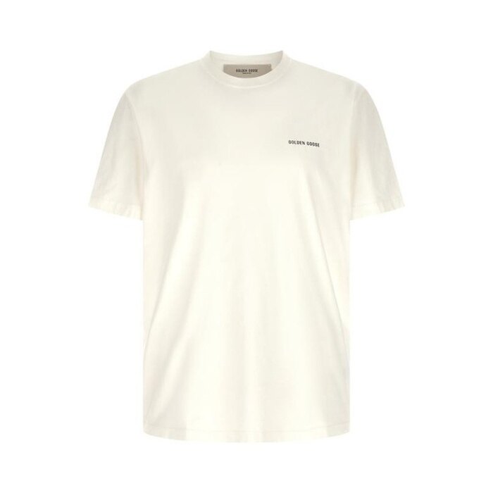 골든구스 빈티지 코튼 저지 티셔츠 GMP01220 P002380 10363 - Golden Goose