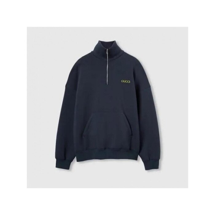 구찌 하프 집업 스웨트셔츠 814583 XJG10 4794 - Gucci