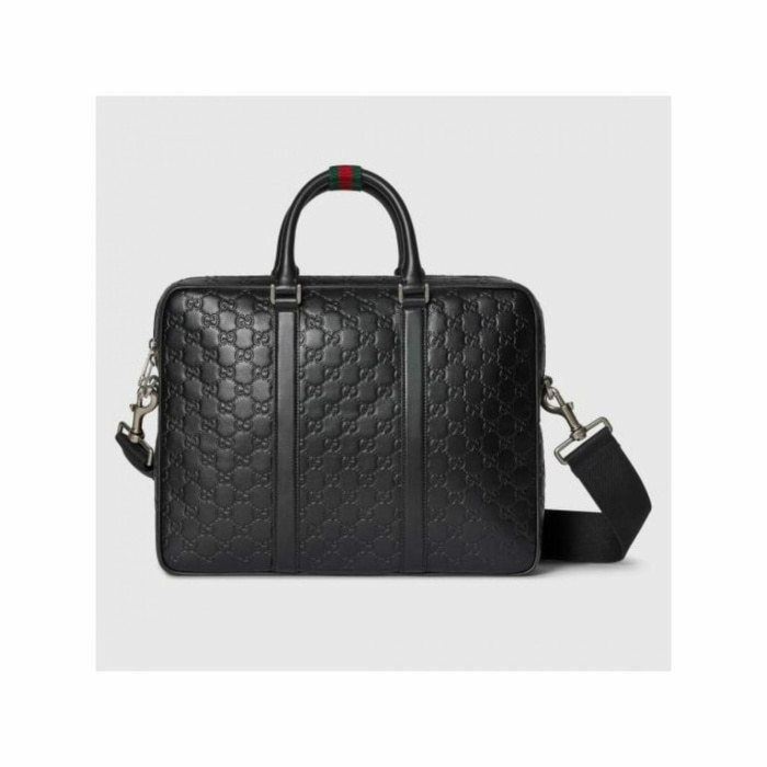 구찌 GG 엠블럼 라지 브리프케이스 850222 AAFOM 1053 - Gucci