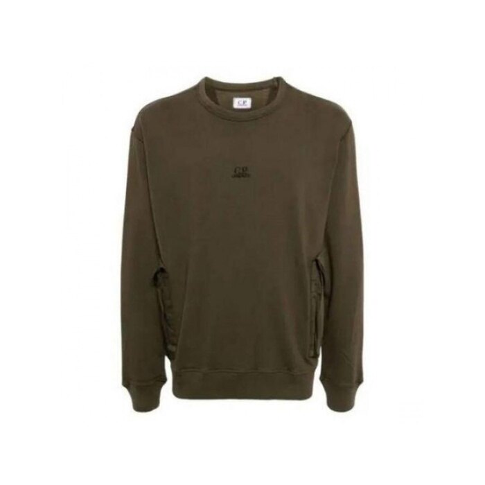 CP컴퍼니 코튼 플리스 Mixed 포켓 스웨트셔츠 믹스 16CMSS248A 110039M 683 - CP company