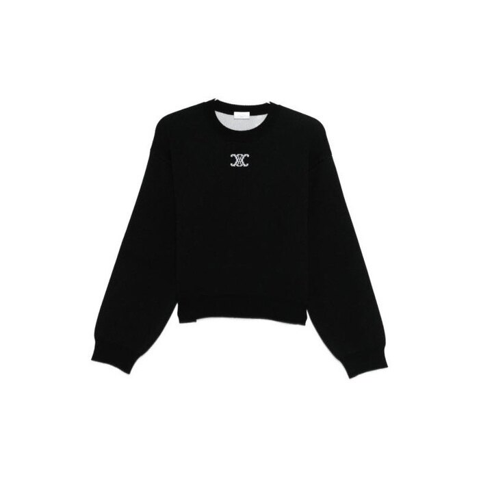 셀린느 크루넥 스웨터 인 캐시미어 RY0M40X73 38OF - Celine
