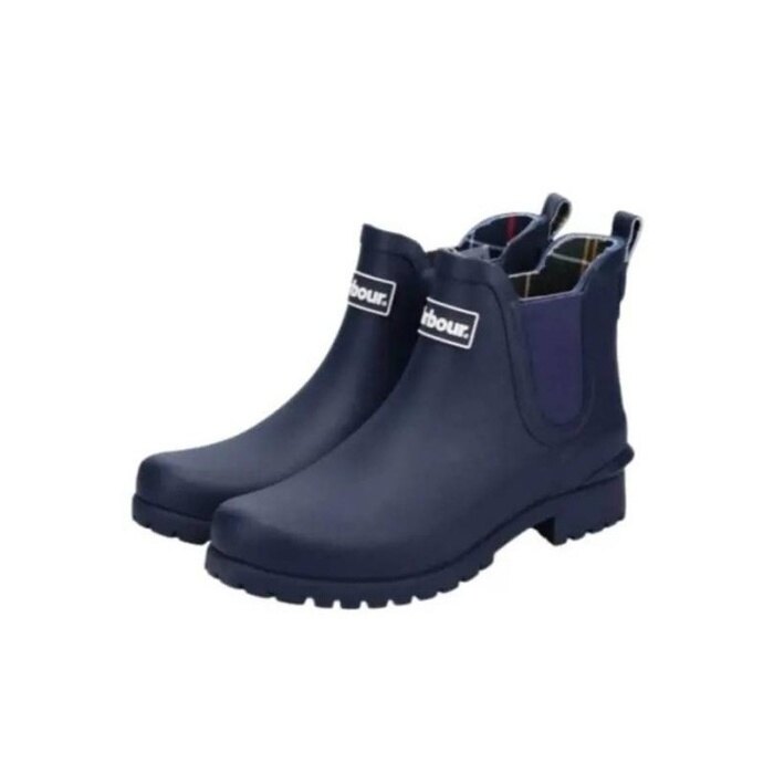 바버 Wilton Wellington 부츠 윌턴 웰링턴 네이비 LRF0066 NY11 - Barbour