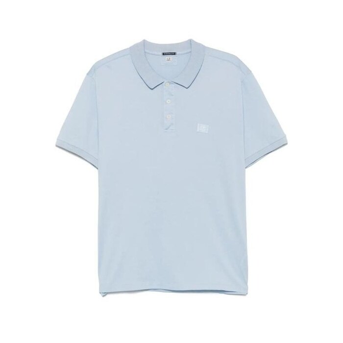CP컴퍼니 702 머서라이즈 라이트 저지 폴로 셔츠 18CMPL091A 006374G 814 - CP company
