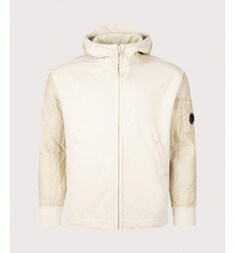 라프리마 CP컴퍼니 Diagonal Raised 플리스 후드 스웨트셔츠 다 19CMSS054A 005835M 402 썸네일 1