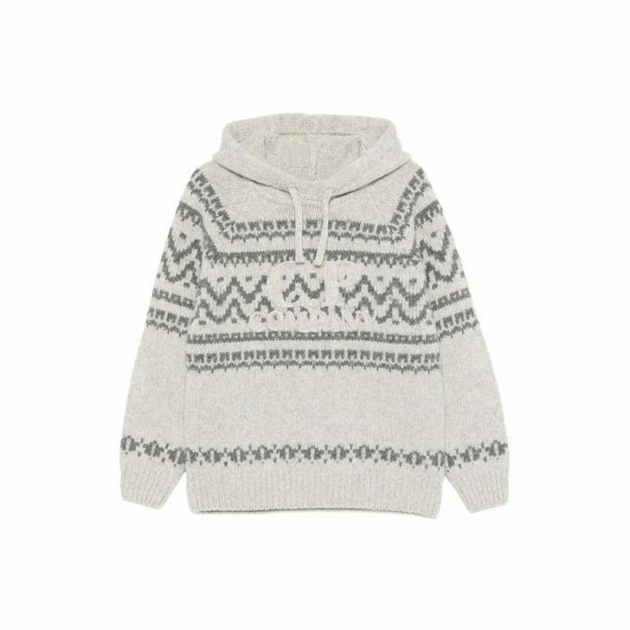 라프리마 CP컴퍼니 자카드 울 니트 후드 스웨터 19CMKN291A 110507J V01 - CP company