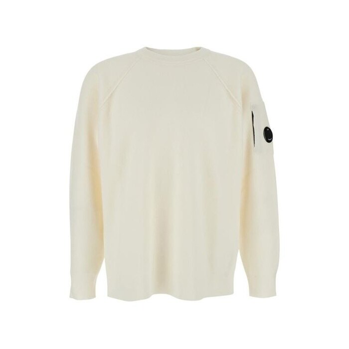 CP컴퍼니 크루 넥 인 Lamswool 니트 크루넥 램스 울 19CMKN040A 110149A 103 - CP company
