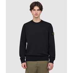 26SS 스톤아일랜드 오가닉 코튼 플리스 블랙 남성 맨투맨 L1S15 6100060 S0051 V0029 썸네일 1