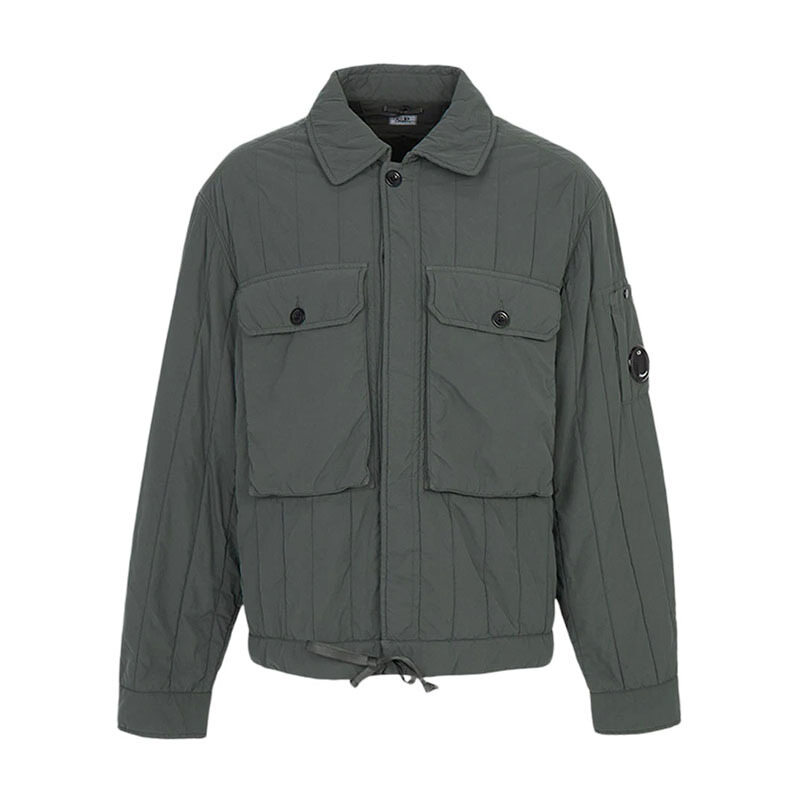 씨피컴퍼니 GD 라이너 다크쉐도우 남성 패딩 자켓 19CMOW080A 110437G 978 - CP company