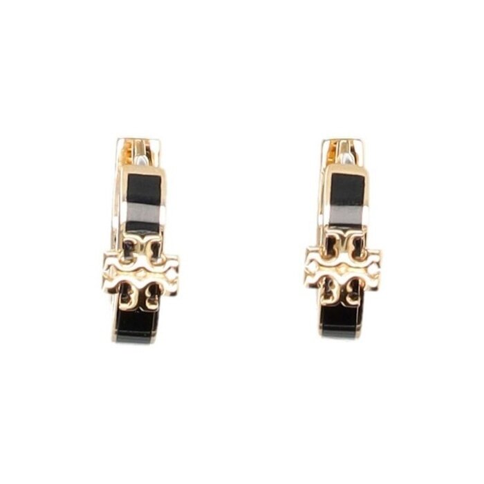 토리버치 KIRA HUGGIE 귀걸이 TORY 키라 에나멜 허기 155515 720 - Tory Burch