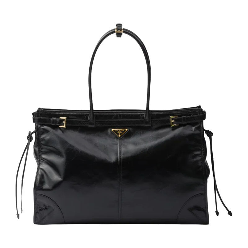 26SS 프라다 보니 엑스트라 라지 블랙 여성 토트백 1BA439 2CYR F0002 - Prada