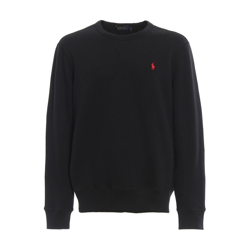26FW 폴로랄프로렌 포니 로고 블랙 남성 맨투맨 710766772001 - Polo Ralph Lauren