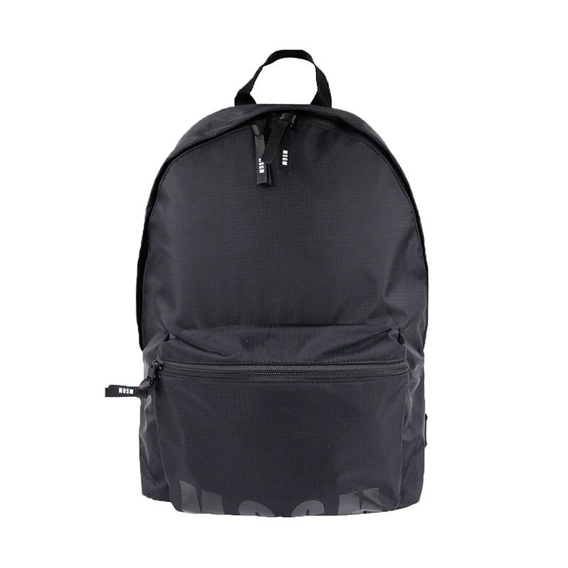 엠에스지엠 로고 프린트 블랙 공용 백팩 3540MZ38 654 99 - MSGM