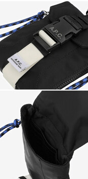 [아페쎄 APC] PAAGR H61733 LZZ BLACK 남성 크로스백 썸네일 2
