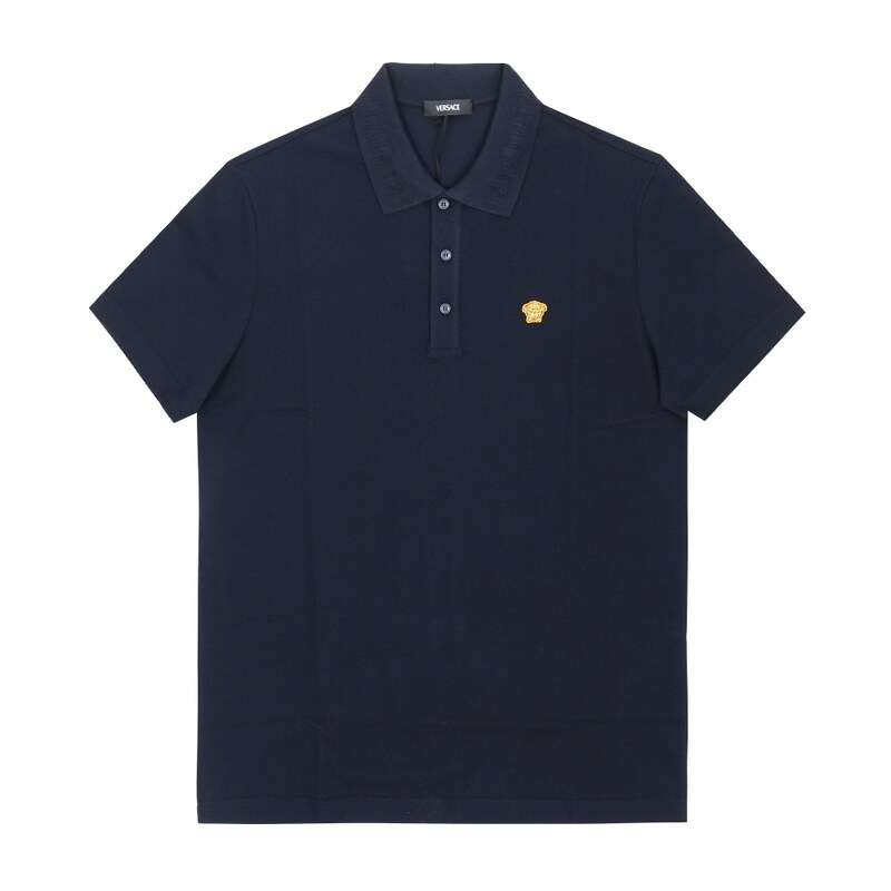 [베르사체 VERSACE] 1013906 1A15694 1UP60 남성 반팔티 카라티 - Versace