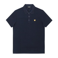 [베르사체 VERSACE] 1013906 1A15694 1UP60 남성 반팔티 카라티 썸네일 1