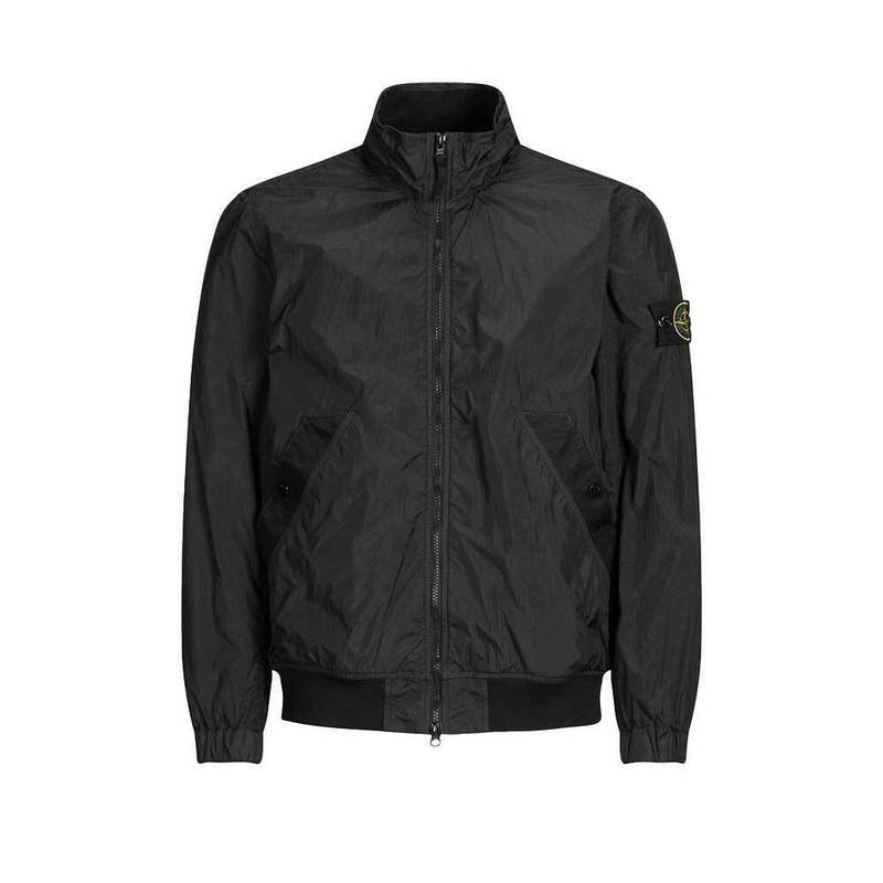 [국내배송] 스톤아일랜드 자켓 바람막이 크링클랩스 윈드 블랙 - Stone Island