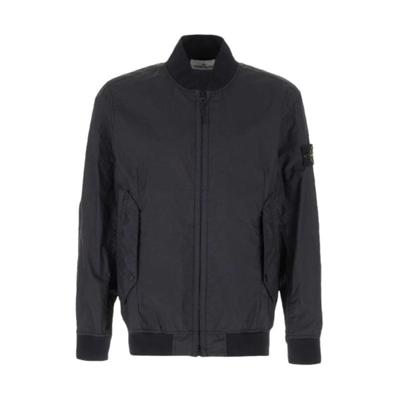 스톤아일랜드 멤브라나 네이비 남성 봄버 자켓 801541223 V0020 - Stone Island