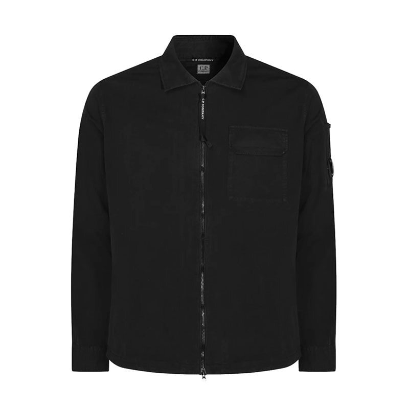 26SS 씨피컴퍼니 오가닉 개버딘 블랙 남성 자켓 RCCMOS705A 110143G 999 - CP company
