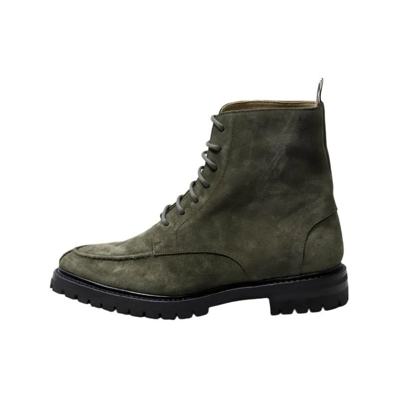 톰브라운 스웨이드 다크크린 남성 부츠 MFB236B L0037 320 - Thom Browne