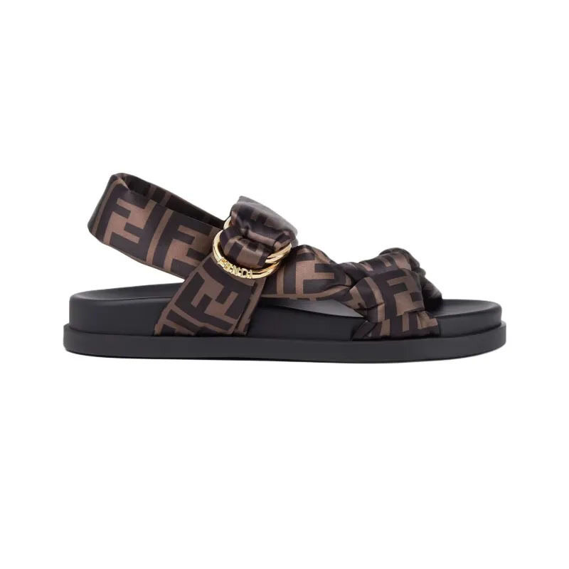 26SS 펜디 필 브라운 여성 샌들 8X8772 AE7S F0R7V - Fendi