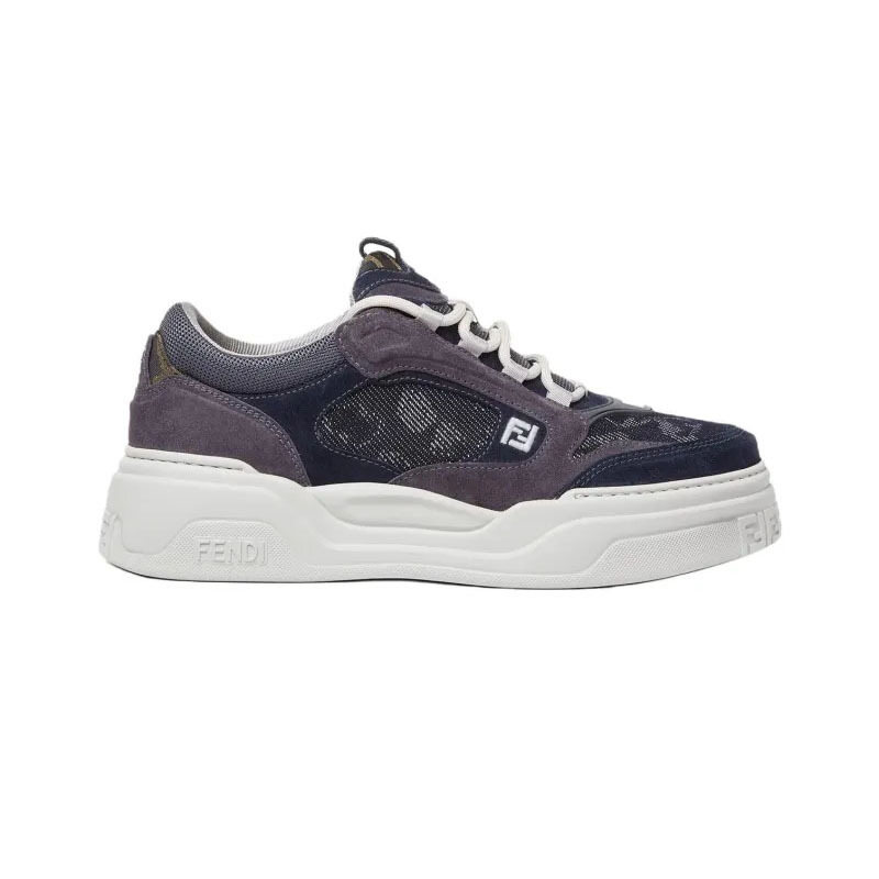 26SS 펜디 포스 인디고 남성 스니커즈 7E1728 AYFT F1V8C - Fendi