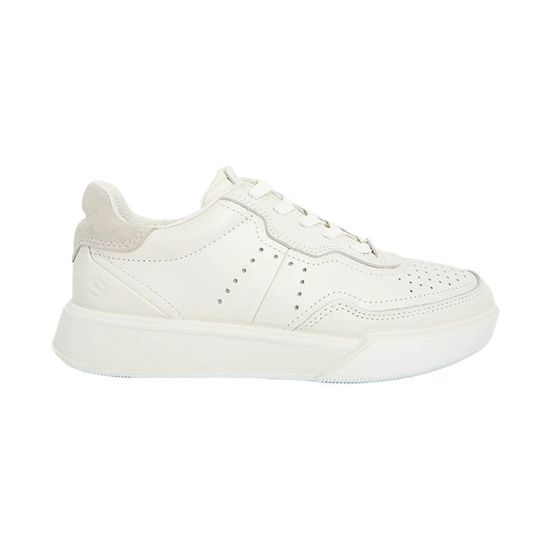 26SS 에코 스트리트 코트 화이트 여성 스니커즈 272813 52292 - Ecco