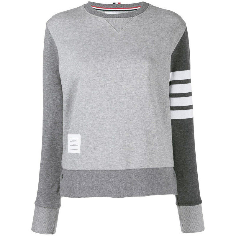 [국내배송] 톰브라운 여성 4바 클래식 루프백 맨투맨 릴렉스 핏 FJT062F 00535 982 - Thom Browne