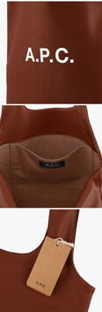 [아페쎄 APC] PUAAT M61861 CAD HAZELNUT 공용 토트백 썸네일 2