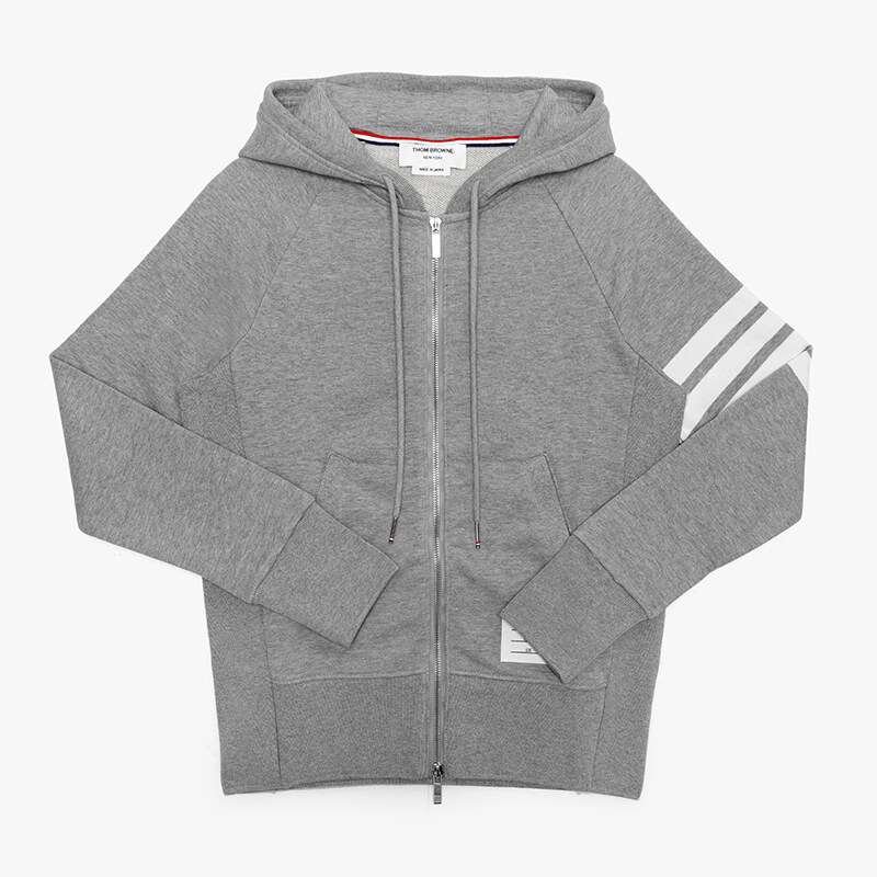 [톰브라운 THOM BROWNE] MJT022H 00535 068 공용 후드집업 - Thom Browne