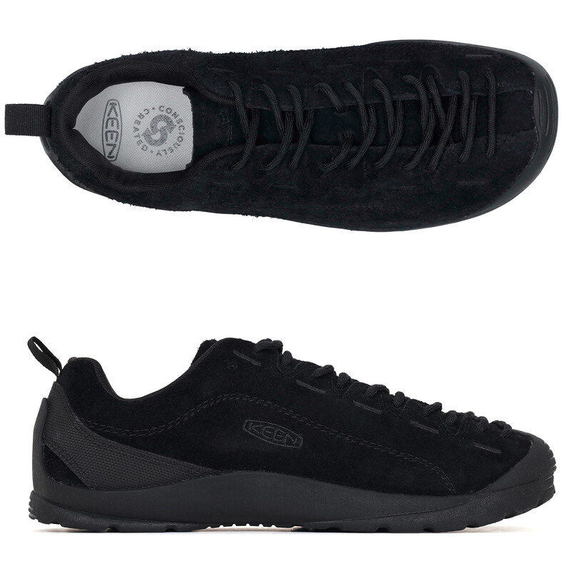 킨 재스퍼 스웨이드 블랙 남성 스니커즈 1026592 BLACK - Keen