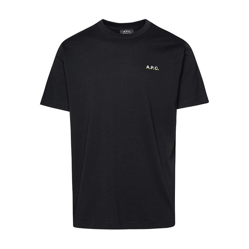 아페쎄 놀란 블랙 남성 반팔 티셔츠 COEIO H26360 LZZ - A.P.C.