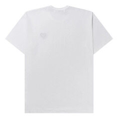 26SS 꼼데가르송 블랙 하트 화이트 공용 반팔 티셔츠 AX T064 051 2 썸네일 1