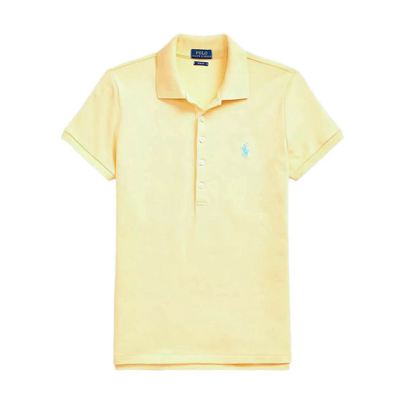폴로랄프로렌 포니 로고 옐로우 여성 폴로 셔츠 211870245030 - Polo Ralph Lauren