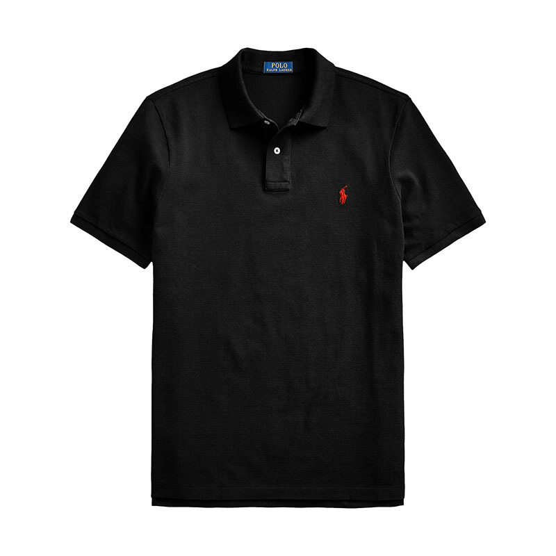 26SS 폴로랄프로렌 포니 로고 블랙 남성 반팔 카라 티셔츠 710783656020 - Polo Ralph Lauren