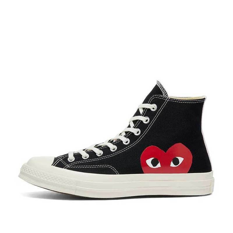 [국내배송] 꼼데가르송 컨버스 스니커즈 하이 남여공용 AZ K112 001 1 - Comme des Garcons