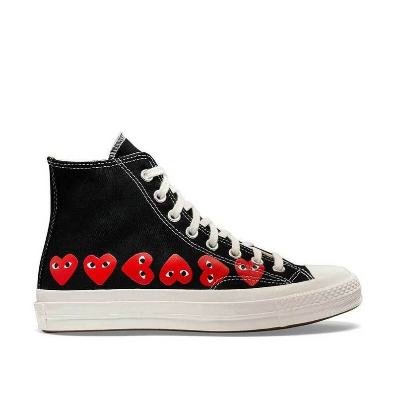 [국내배송] 꼼데가르송 컨버스 스니커즈 하이 남여공용 AZ K127 001 1 - Comme des Garcons
