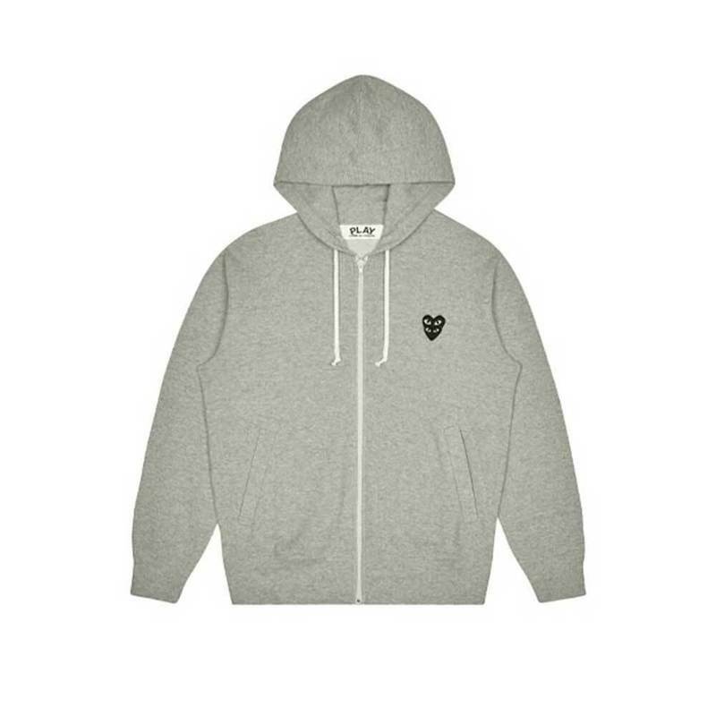 [국내배송] 꼼데가르송 집업 후드 블랙하트 남여공용 AX T302 051 1 - Comme des Garcons