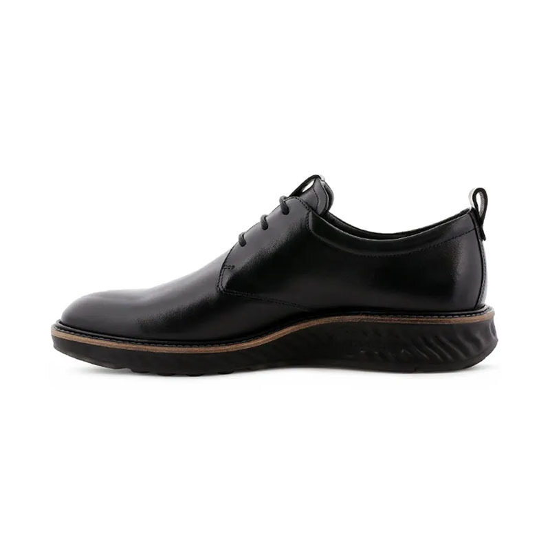 26SS 에코 ST.1 하이브리드 블랙 남성 더비 슈즈 836404 01001 - Ecco