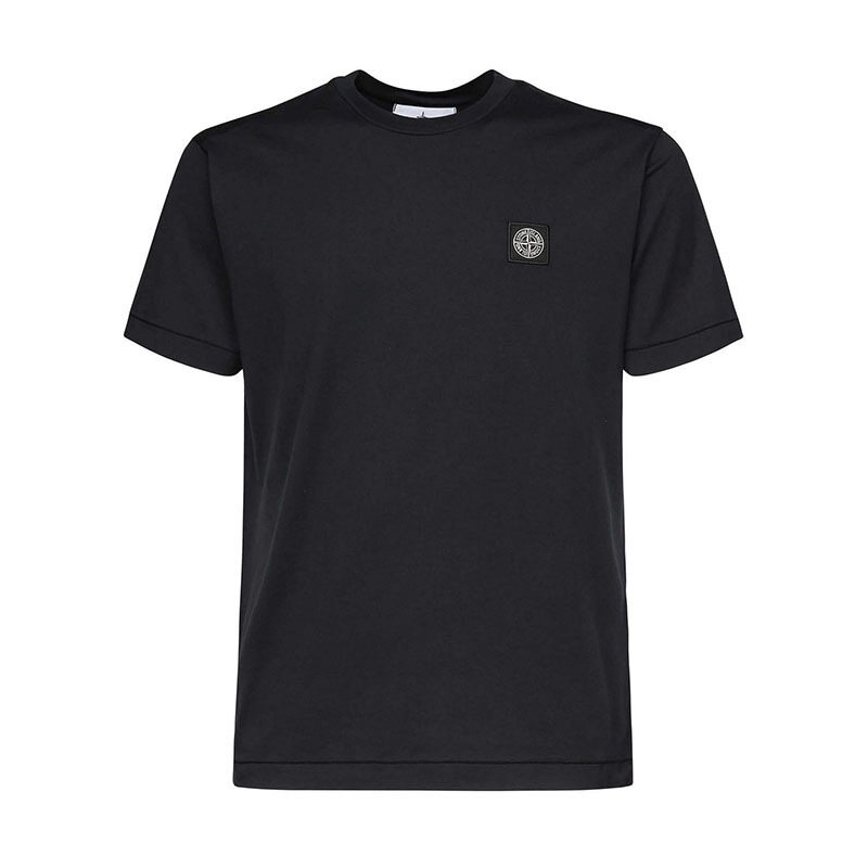 스톤아일랜드 코튼 저지 네이비 남성 반팔 티셔츠 K1S15 2100039 S0013 V0020 - Stone Island
