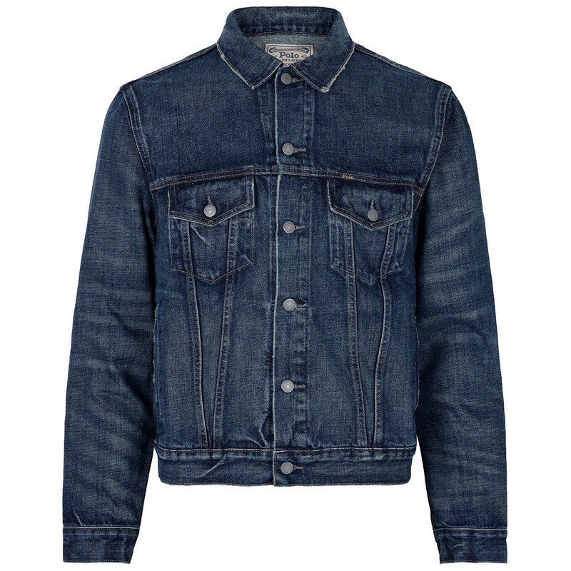 폴로랄프로렌 아이콘 트러커 블루 남성 데님 자켓 710673235001 - Polo Ralph Lauren