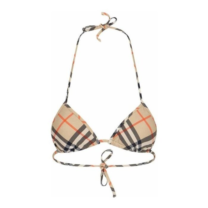 버버리 체크 비키니 탑 8100759 - Burberry