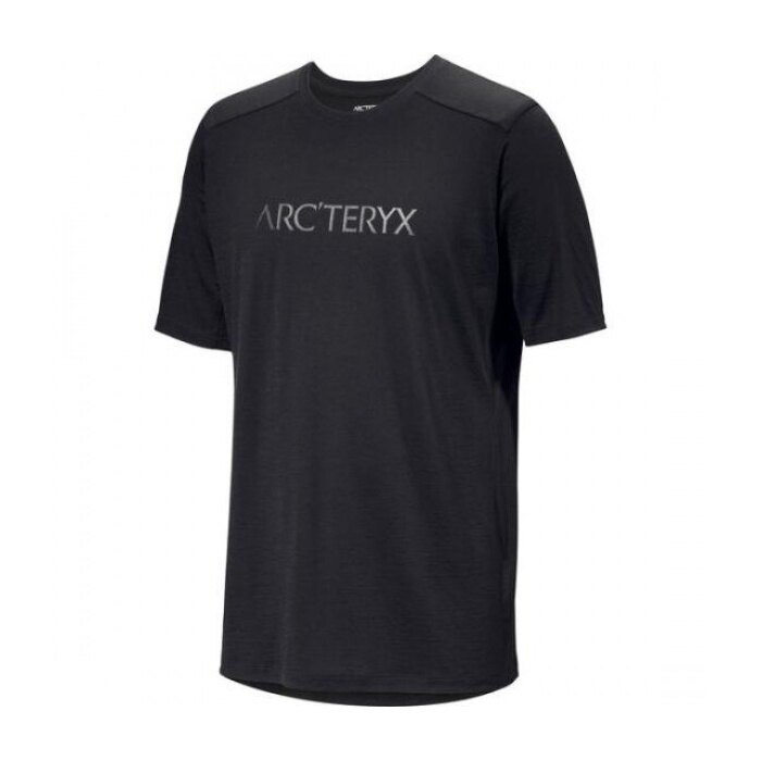 아크테릭스 이오니아 메리노 울 아크워드 로고 SS 맨 IO ATPSM07733/BLK - Arcteryx